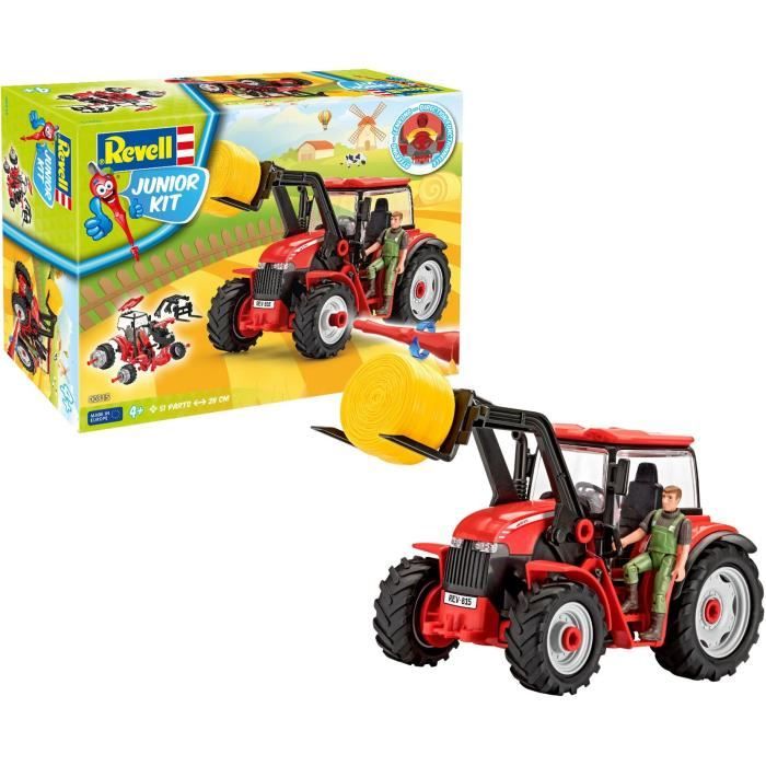Junior Kit Tracteur avec godet et figurine 00815