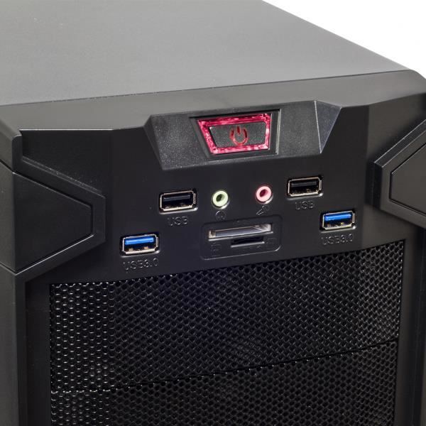 PC Gamer XFighters Rouge - 6 x 3.5 Ghz - 8GO RAM2