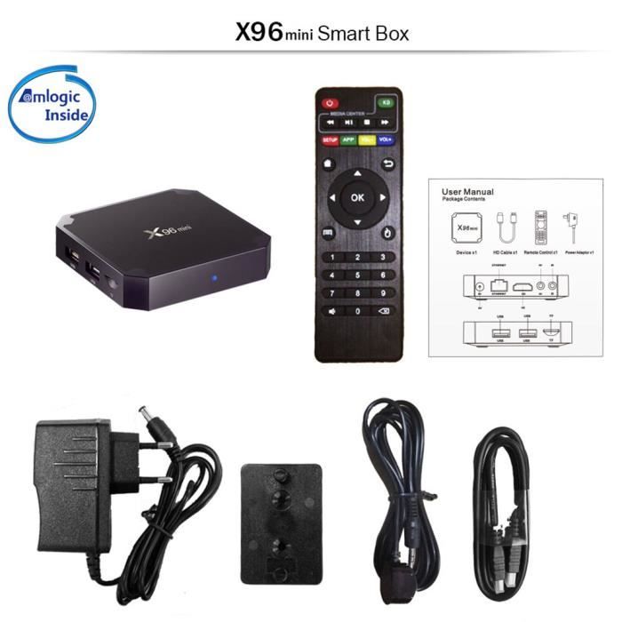 Android TV Box X96 Mini Amlogic S905W quad-core3