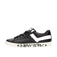 BASKET PONY SNEAKERS Homme BLACK WHITE, 40 BASKET PONY SNEAKERS Homme BLACK WHITE, 40