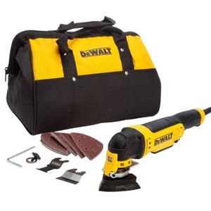 DEWALT Outil multifonctions 300W avec 29 accessoires et un sac de transport