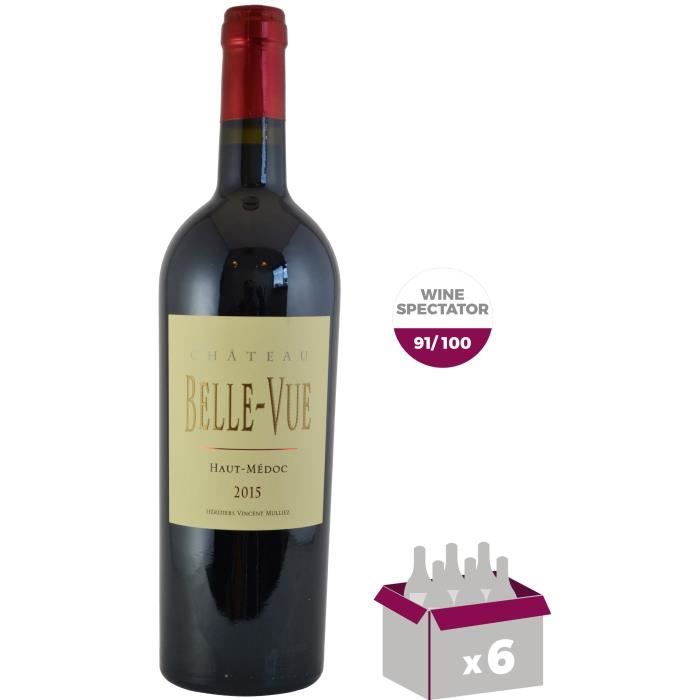 Château Belle-Vue 2015 Haut-Médoc Bordeaux - Vin Rouge - 75 cl