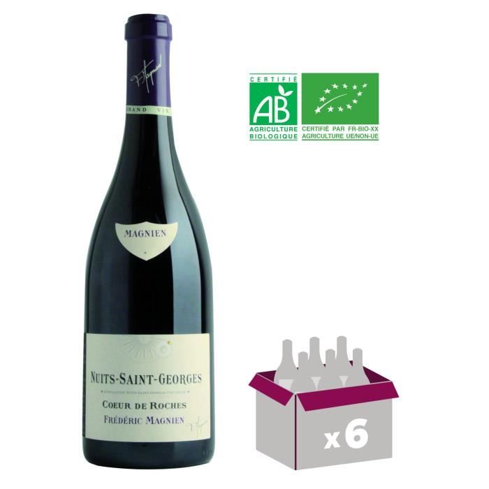 Frédéric Magnien CŒur de Roches 2015 Nuits-Saint-Georges - Vin rouge de Bourgogne - Bio