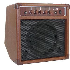 Ampli acoustique 15 watts beige et graphite