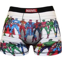 BOXER - SHORTY Boxer Homme Marvel Imprimé Héros Avengers - Blanc BOXER - SHORTY Boxer Homme Marvel Imprimé Héros Avengers - Blanc