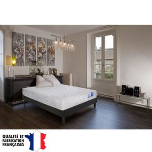 PRESTIGE Matelas 160x200 cm - Latex - Equilibré - 75kg/m? - 2 personnes