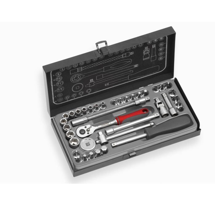 MEISTER Coffret de clés à douilles 38 pièces