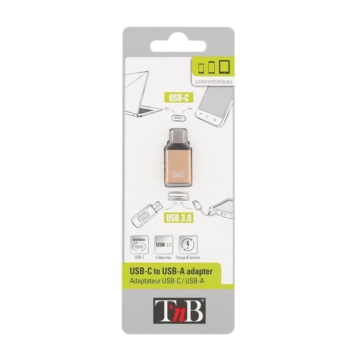 TNB Adaptateur USB C vers USB-A 3.0 USB type C vers USB-A 3.0