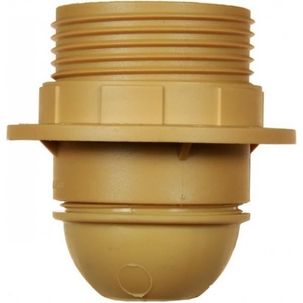 VOLTMAN Accessoire d'Eclairage Douille avec Bague Plastique Doré