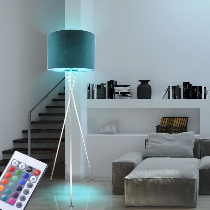 D Up Rgb Salon Bureau Télécommande Stand Design Lampe Étage Led WbD9eH2IYE