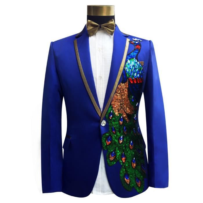Générique Christmas Suit Party Mens Funny Novelty Xmas Jacket