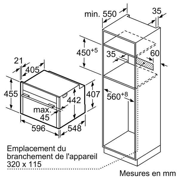 C17MR02N0  Four combi micro-ondes 6 modes de 2