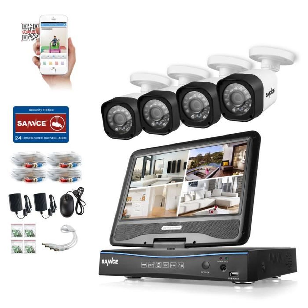 Camera de surveillance sans fil : le WiFi