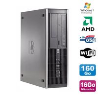 UNITÉ CENTRALE PC HP Compaq 6005 Pro SFF AMD 3GHz 16Go DDR3 160Go UNITÉ CENTRALE PC HP Compaq 6005 Pro SFF AMD 3GHz 16Go DDR3 160Go