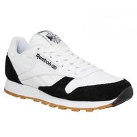 BASKET Baskets REEBOK Classic Leather SPP-43-Blanc Noir BASKET Baskets REEBOK Classic Leather SPP-43-Blanc Noir