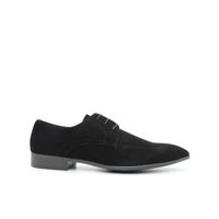 DERBY Derbies aspect daim Homme Noir DERBY Derbies aspect daim Homme Noir