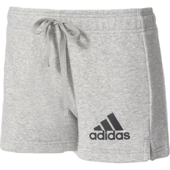 ADIDAS ORIGINALS Short Femme Gris Clair