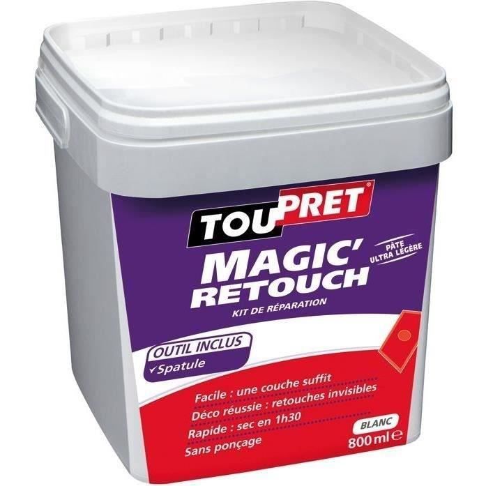 TOUPRET Enduit Magic'Rebouch avec spatule 800 ml