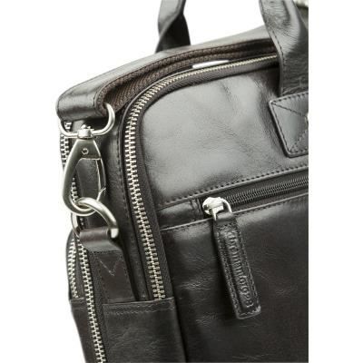 Sacoche en cuir noir Dbramante1928 pour PC ou3