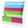HOMFA Meuble de Rangement Jouets Etagère de Jouets