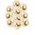 10pcs 12 pouces Feuille Latex Confettis Ballon Ens
