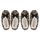 Chaussons Ballerines Doux Femme Lot de 2