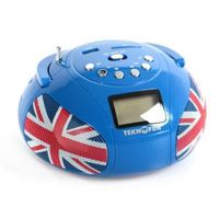 RADIO CD ENFANT TEKNOFUN Mini Boombox Enceinte Stéréo UK Bluetoth RADIO CD ENFANT TEKNOFUN Mini Boombox Enceinte Stéréo UK Bluetoth