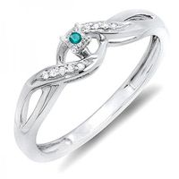 BAGUE - ANNEAU Bague Femme- Bague De Fiançaille Diamant 0.06 ct 9 BAGUE - ANNEAU Bague Femme- Bague De Fiançaille Diamant 0.06 ct 9