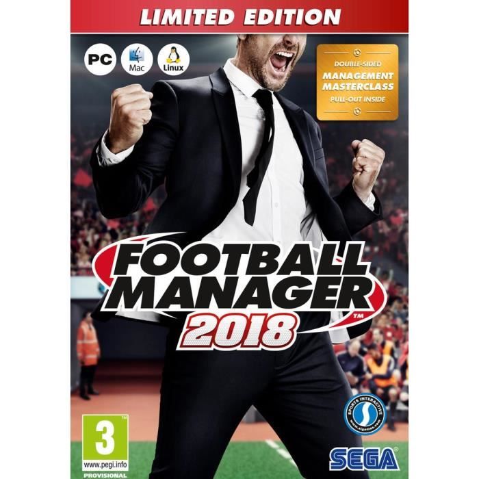 Football Manager 2018 Edition Limitée Jeu PC