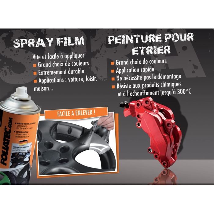PEINTURE POUR ETRIER GRIS ARGENT METALLIQUE