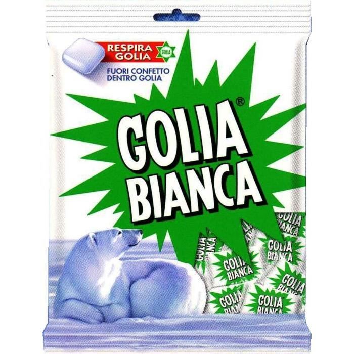 PERFETTI Bonbons golia bianca - 180 g