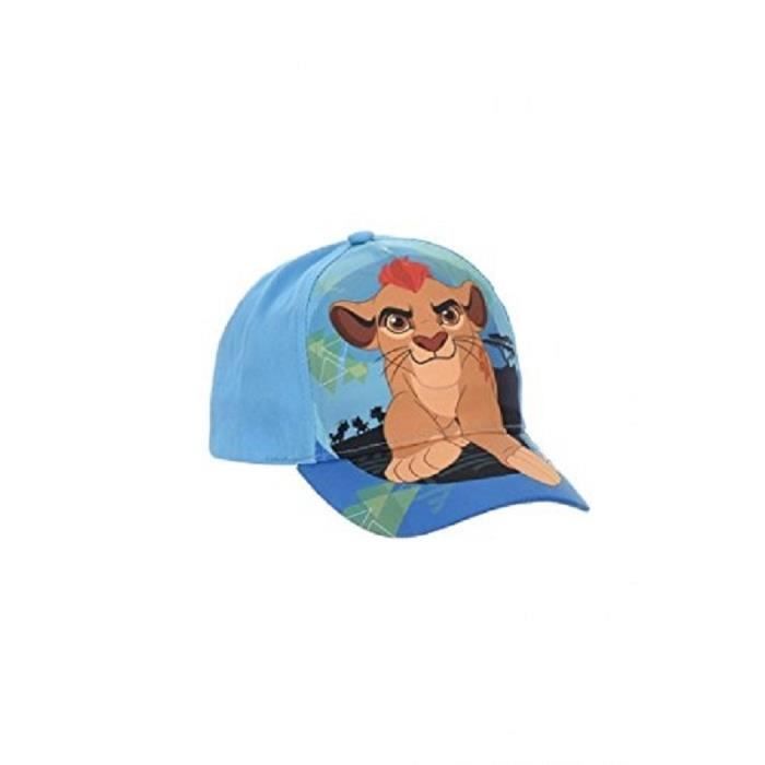 ROI LION Casquette Sublimée Garçon Bleu Turquoise