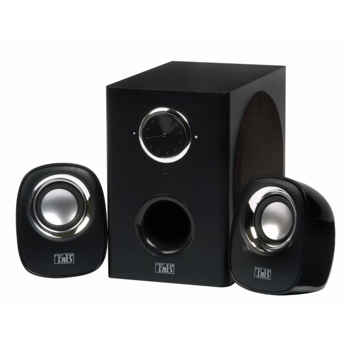 T'nB enceintes 2.1 MX Series noire HPMX21BK
