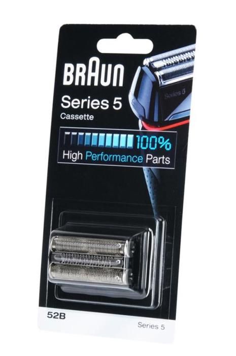 Braun 52B Noire Pièce De Rechange compatible avec les rasoirs Series 5