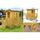Roulotte en bois Western