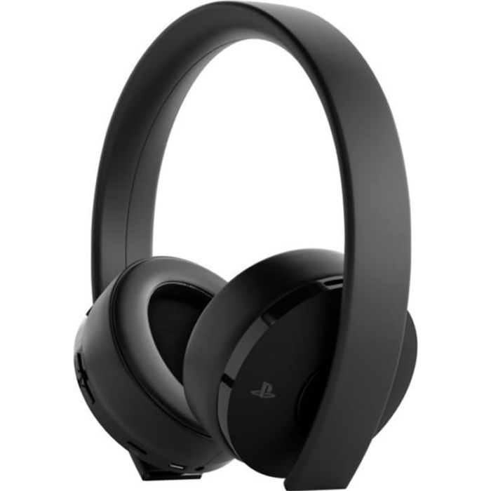 Casque Sans Fil Gold Sony Virtual Surround Sound 7.1 pour PS4 - Optimisé PS VR