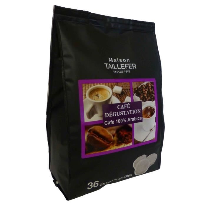 MAISON TAILLEFER Dosette Café Dégustation (36 Dosettes)