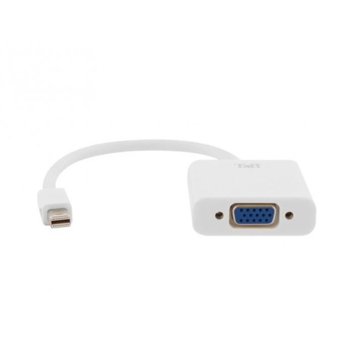 T'nB - Adaptateur mini Display Port vers VGA - Blanc - MIDPVGA
