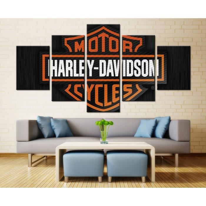 Toile Peinture Sans Cadrepas étiré Pas Encadré 5 Pièces Moteur