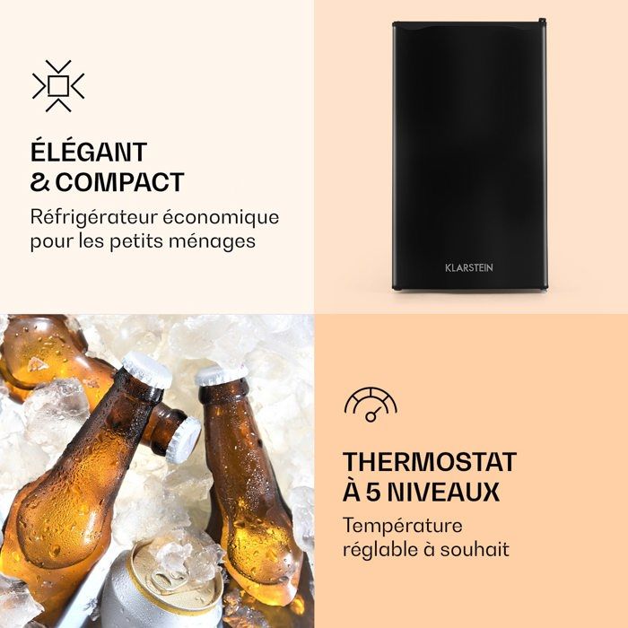 Klarstein Alleinversorger - Combiné réfrigérateur2