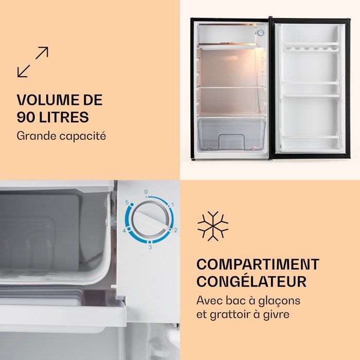 Klarstein Alleinversorger - Combiné réfrigérateur3