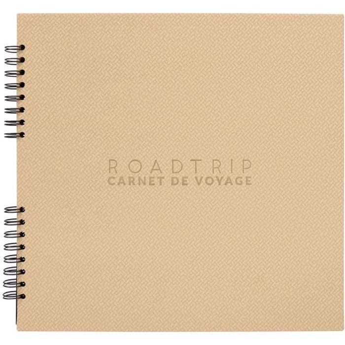PANODIA Album Carnet de Voyage - 300 vues - Collection Madagascar - 34,7 x 32,5 cm