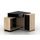 Meuble TV d'angle AMAEL avec rangements - Coloris