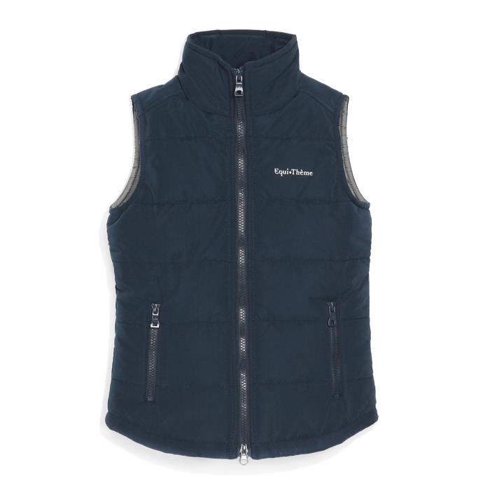 EQUI-THEME Gilet d'équitation - Enfant - Marine