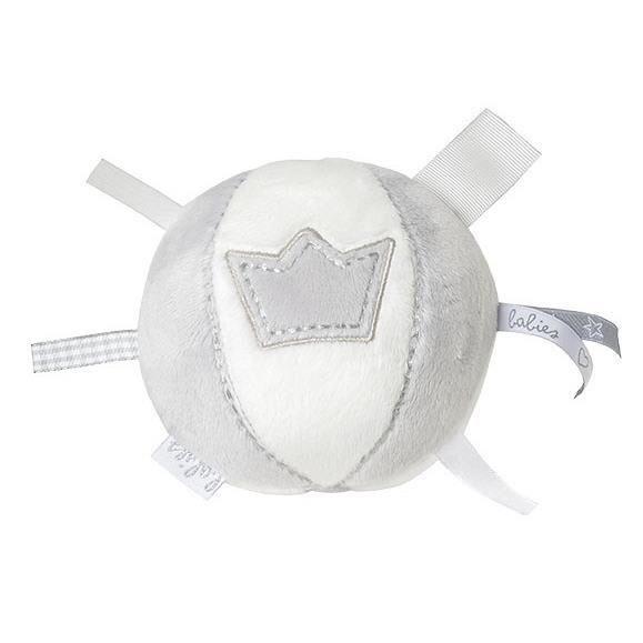 BAMBAM Balle avec grelot couronne 10,5 cm - Gris