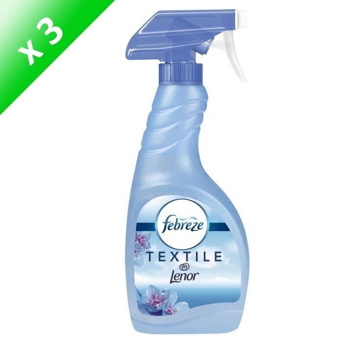 FEBREZE Lot de 3 désodorisants textile - Eveil printanier - Spray de 500 ml