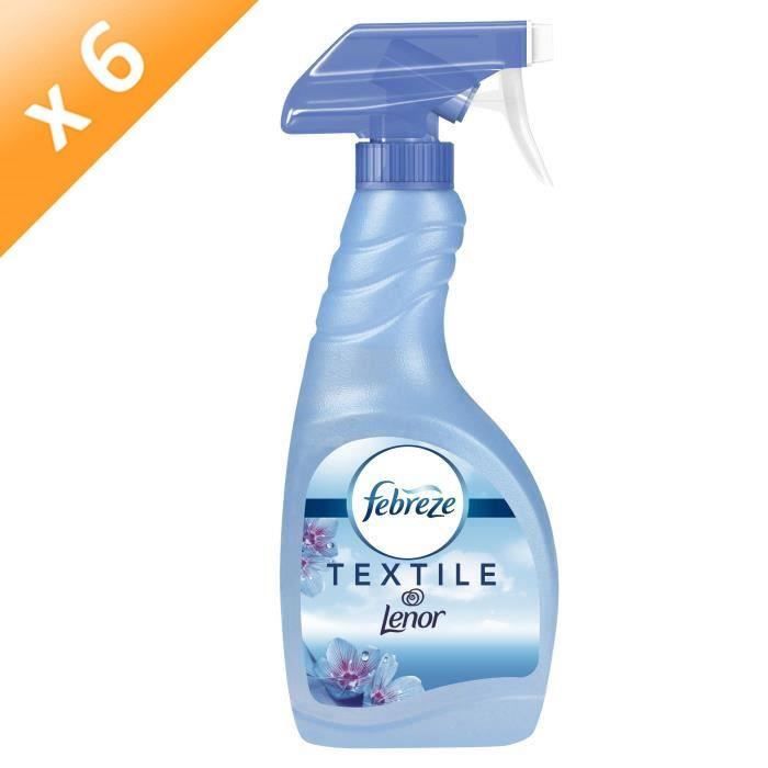 FEBREZE Lot de 6 désodorisants textile - Eveil printanier - Spray de 500 ml