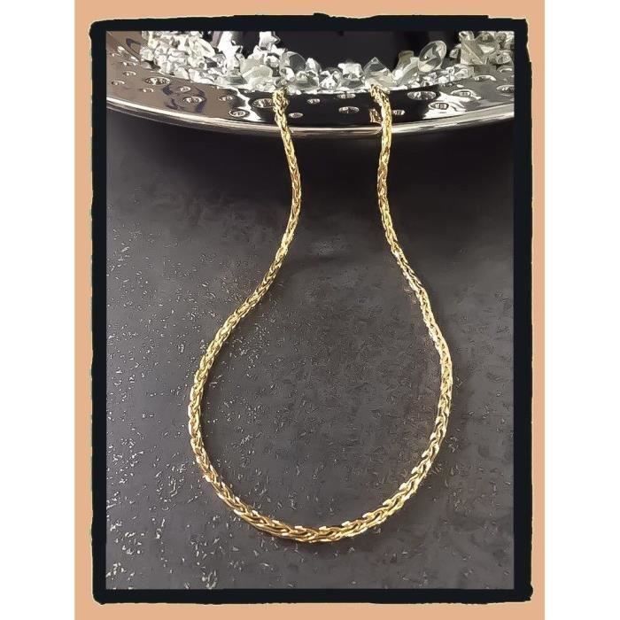 Plaqué Palmier 18 Maille Bracelet Garanti BijouxMontres Or Carats EHWID29