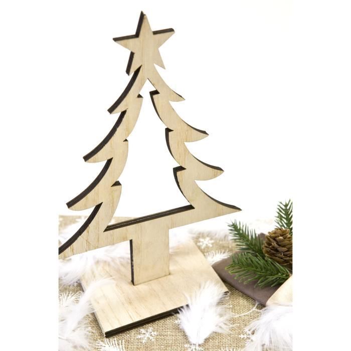 Deco sapin de noel naturel - Achat / Vente pas cher