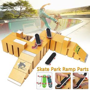 Mini Skateboard Doigts DIY En Bois D'érable - Kit Assemblage, Jouet Créatif